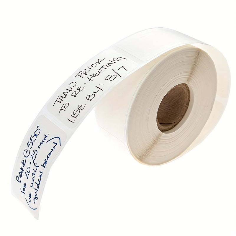 300pcs White Blank Stickers - Writable, Round Labels for Scrapbooking, DIY Crafts & Gift Packaging Scrapbook Stickers