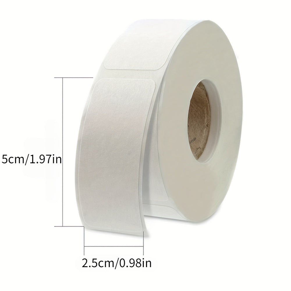 300pcs White Blank Stickers - Writable, Round Labels for Scrapbooking, DIY Crafts & Gift Packaging Scrapbook Stickers