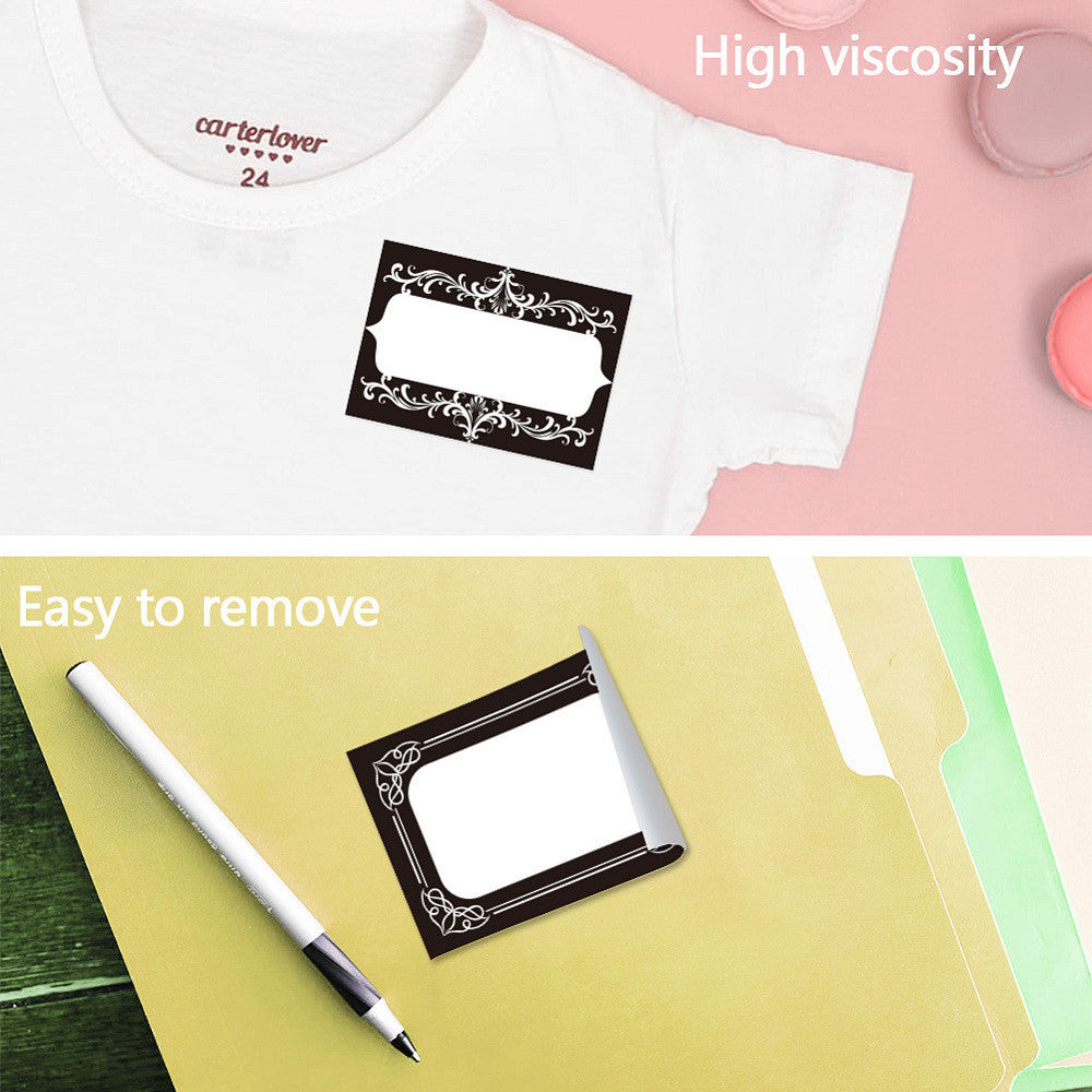 10sheets Flower PVC Waterproof Blank Label Stickers Writable Adhesive Label Rectangle Floral Sticker: 85x60mm 8pcs\u002F sheet Craft Supplies & Stickers Handmade Set