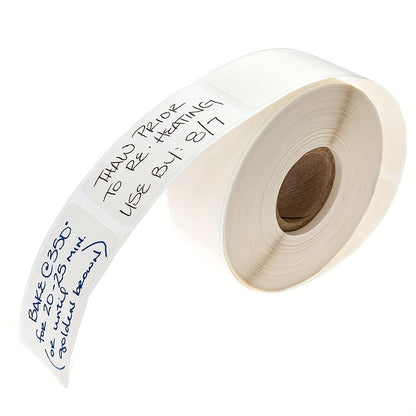 300pcs White Blank Stickers - Writable, Round Labels for Scrapbooking, DIY Crafts & Gift Packaging Scrapbook Stickers